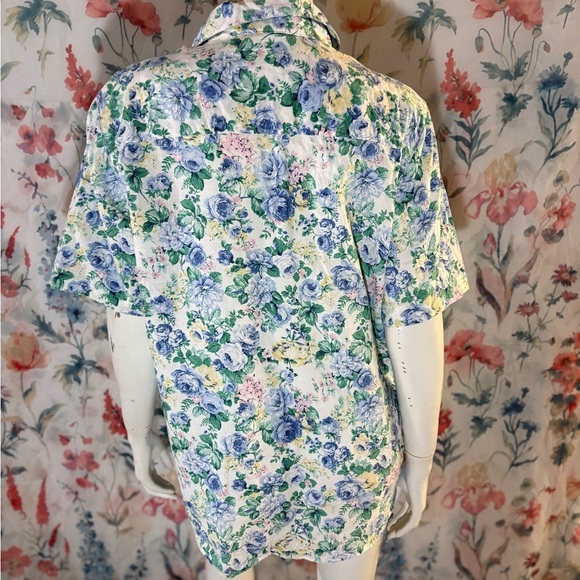 Vintage Women’s Alfred Dunner Size 14 Button Down Shirt - Picture 4 of 8